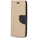 Pouzdro Fancy Book Xiaomi Redmi 9 / zlaté černé – Zboží Živě