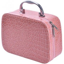 BMD kosmetický kufřík malý růžový krokodýl F23655-1 kosmetický kufřík -  Nejlepší Ceny.cz