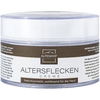 Alpenhof Naturkosmetik krém na stařecké skvrny 50ml – Zboží Dáma