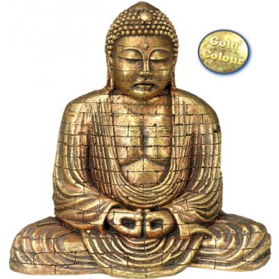 Nobby Zlatý Buddha 15,5x9,6x15,4 cm – Zbozi.Blesk.cz