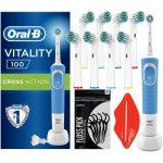 Oral-B Vitality 100 CrossAction Blue – Zboží Živě