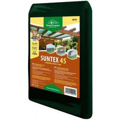 SUNTEX stínovka PE 45 S OKY GREEN 1,5 x 5 m – Zboží Mobilmania