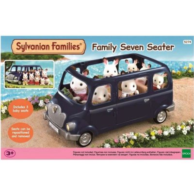 Sylvanian Families Rodinné auto modrá – Zboží Mobilmania