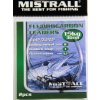 Příslušenství pro vlasce a ocelová lanka Mistrall fluorokarbonový Návazec na dravce 15 kg 30 cm 2 ks