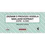 Baloušek Tisk ET220 Záznam o provozu vozidla nákladní dopravy alonž – Zboží Mobilmania