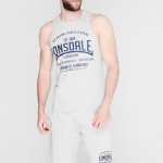 Lonsdale pánské tričko marl grey – Zboží Dáma