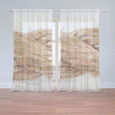 Sablio Záclony Provaz: 2ks 150x250cm – Hledejceny.cz