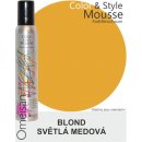 Omeisan Color & Style Mousse tužidlo blond světle medové 200 ml