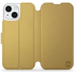 Mobiwear flip Apple iPhone 15 - C_GOS Gold&Gray