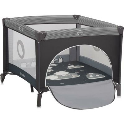 LIONELO Dětská ohrádka Bonnie Grey Scandi 161558 – Zbozi.Blesk.cz