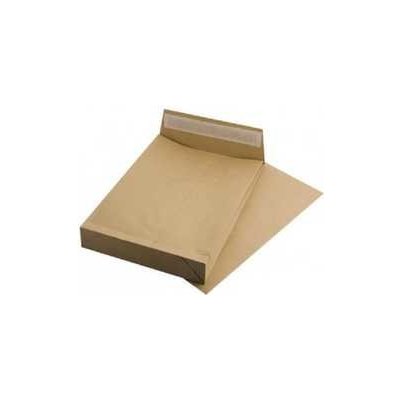 Obálka, TB4, hnědá, samolepicí, 50 mm silná, VICTORIA – Zboží Živě