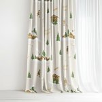 Goldea vánoční bavlněný závěs - pásli ovce valaši 280x150 cm – Hledejceny.cz