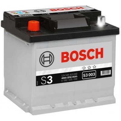 Bosch S3 12V 45Ah 400A 0 092 S30 030