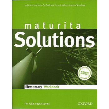 Davies: Maturita Solutions elementary workbook Czech edittion