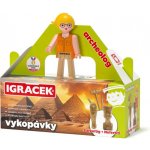 Igráček Archeoložka s egyptskými vykopávkami sarkofágu a sošky Nefertiti Efko – Zboží Dáma