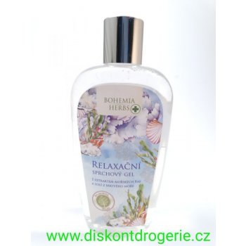 Bohemia Herbs Dead Sea relaxační sprchový gel 250 ml