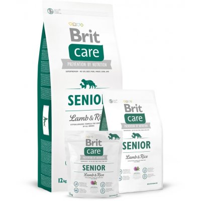 Brit Care Senior Lamb & Rice 2 x 12 kg – Hledejceny.cz