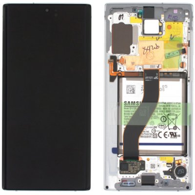 LCD Displej + Dotykové sklo + Rám + Baterie Samsung Galaxy Note 10 - originál – Zboží Mobilmania