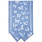 Sleep-well Utěrka Extra savá 50x70 Motýlci modrá rozměr 50x70 cm. 3 ks – Hledejceny.cz