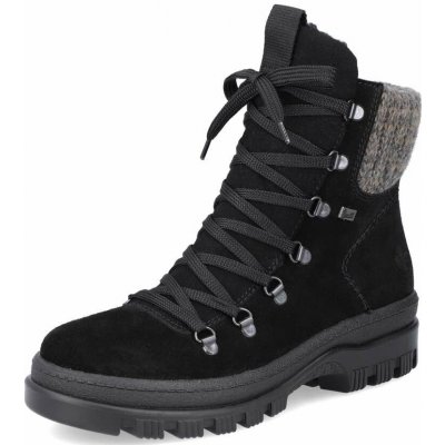 Rieker dámská kotníková obuv X8200-00 černá – Sleviste.cz