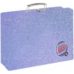 Oxybag Kufřík lamino hranatý A4 OXY NEXT Shiny – Zboží Dáma