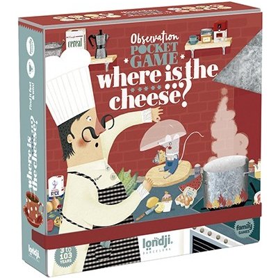 Londji Kapesní hra Kde je sýr?