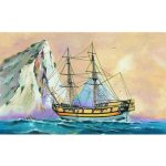Směr Model Falcon Pirátská loď 24 7x27 6cm v krabici 34x19x5 5cm černá 1:120 – Hledejceny.cz