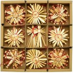 Dommio Slaměné ozdoby 36 ozdob – Hledejceny.cz