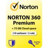 antivir Norton 360 Premium + 75 GB Cloudové úložiště 10 lic. 2roky (21435454)