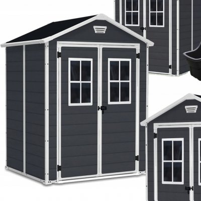 Keter Manor 6 x 5 DD tmavě šedá – Zboží Dáma