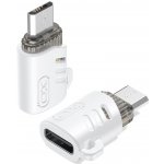 XO NB256H USB-C na microUSB bílý – Zboží Mobilmania