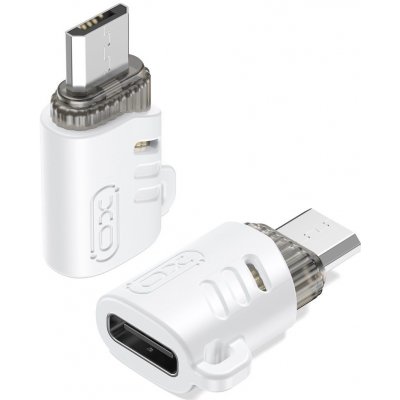 XO NB256H USB-C na microUSB bílý – Zboží Mobilmania
