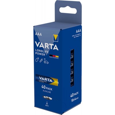 Varta Longlife Power AAA 40ks 4903121154 – Hledejceny.cz