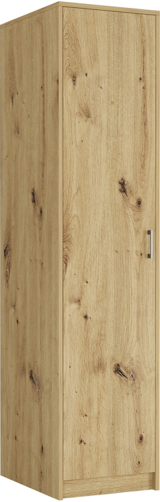 Framire Úzká skříň do pokoje Dub Artisan Modern U42 180 x 55 x 42 cm