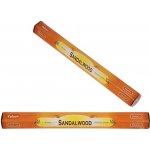Tulasi Sandalwood Santalové dřevo indické vonné tyčinky 20 ks – Zboží Dáma