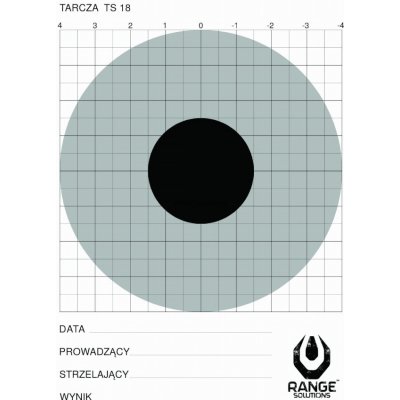 Range Solutions Střelecký terč TS-18 100ks – Zboží Dáma