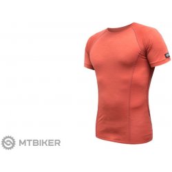 Sensor Merino Active pánské triko kr.rukáv terracotta