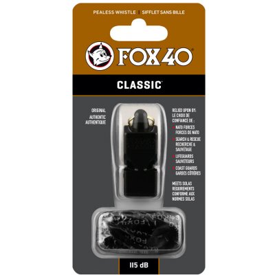Píštalka Fox 40 Classic Černá – Zboží Dáma