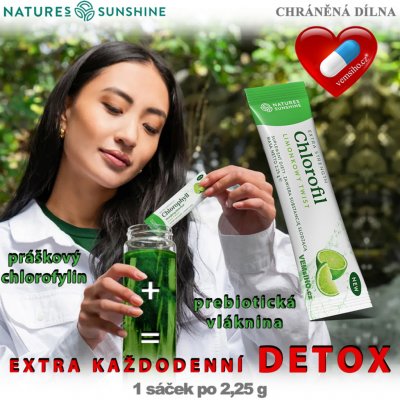 Nature’s Sunshine Chlorophyll 1 sáček po 2,25 g – Hledejceny.cz