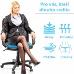 Wellife Gelový podsedák s protiskluzovým potahem COMFY 38 x 36 x 3 cm, MGP2 – Zboží Dáma