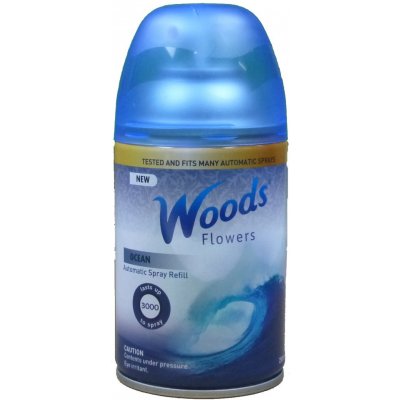 Woods Flowers, Náplň do osvěžovače vzduchu Oceán, 250 ml
