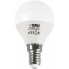 Žárovka TESLA LED žárovka miniglobe BULB, E14, 3W, 3000K, teplá bílá