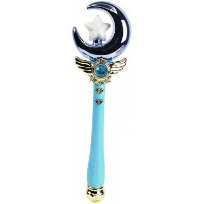 Kouzelná hůlka modrá s měsíčkem