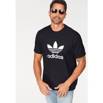 adidas TREFOIL T shirt černá