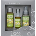 Saloos Lemon Tea Tree Hydrofilní odličovací olej +50 ml +Květinová pleťová voda 50 ml+Bio regenerační obličejový olej 20 ml dárková sada – Hledejceny.cz