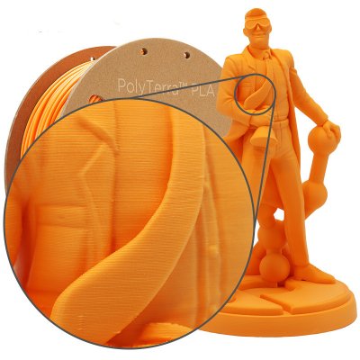 Polymaker PLA PolyTerra Sunrise Orange 1,75mm 1000 g – Zboží Mobilmania