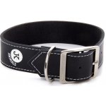 JK ANIMALS Široký kožený obojek LUX – Zbozi.Blesk.cz