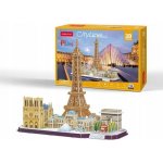CubicFun 3D puzzle CityLine panorama: Paříž 114 ks – Hledejceny.cz