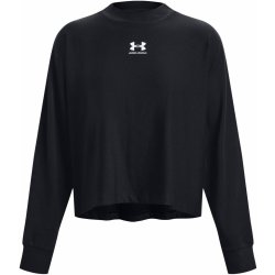 Under Armour mikina UA Rival Terry Oversized Crw černá