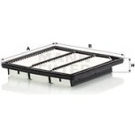 MANN-FILTER Vzduchový filtr C23094 – Hledejceny.cz